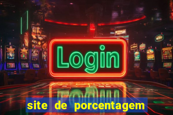 site de porcentagem slots pg